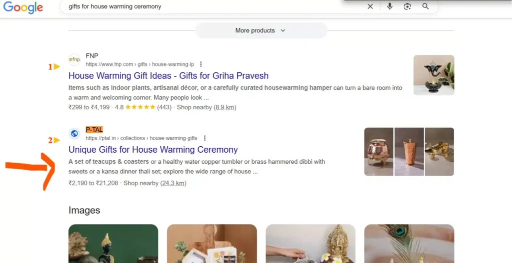 Excellent-SEO-Ranking-on-Google-for-gifts-for-house-warming-ceremony